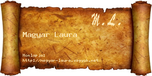 Magyar Laura névjegykártya